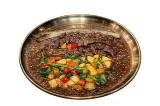 Hình ảnh Sườn bò hoa tuyết hầm 炖雪花排骨