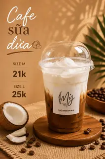 Hình ảnh Cà phê sữa dừa