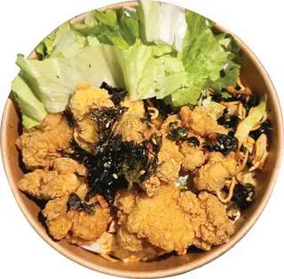 Hình ảnh Mì trộn gà viên
