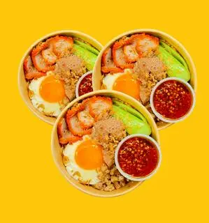 Hình ảnh Combo 3 mì trộn đặc biệt - bò