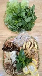 Hình ảnh Rau thêm nồi lẩu 