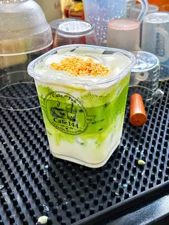 Hình ảnh Matcha latte kem béo