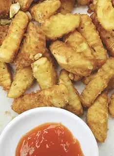 Hình ảnh Khoai Tây Lắc Bơ Tỏi