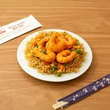 Hình ảnh mì trộn tôm surimi