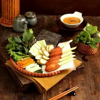 Hình ảnh Nem lụi nướng chay