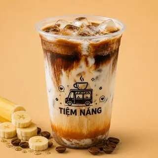 Hình ảnh Phin sữa chuối