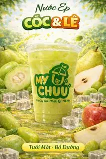 Hình ảnh Nước Ép Ổi Mix Lê