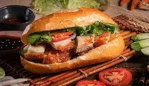 Hình ảnh Bánh mì heo quay -