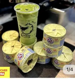 Hình ảnh Mattcha latte sữa gấu ly 700ml