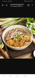 Hình ảnh BÚN BÒ NẠM GÂN CHẢ