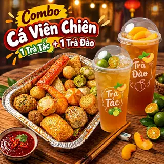 Hình ảnh Combo Cá Viên Chiên Thập Cẩm + 2 Nước(Phần Lớn)