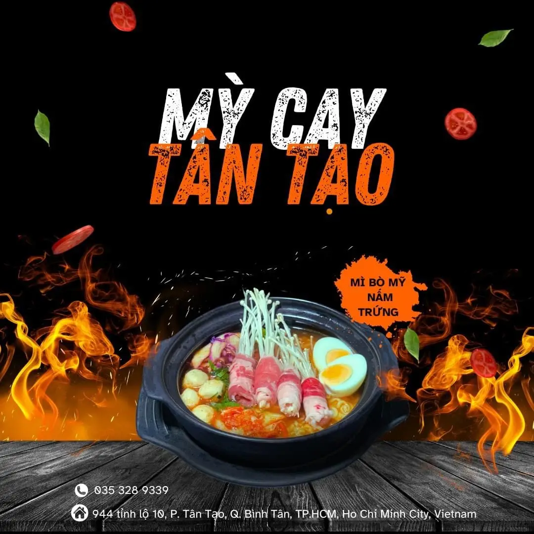 Hình ảnh Mì Kim Chi Bò Mỹ Nấm Trứng