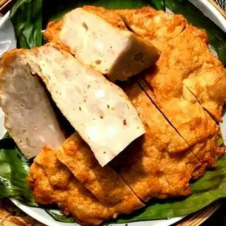 Hình ảnh Chả heo nóng - chả mỡ ( Lạng )