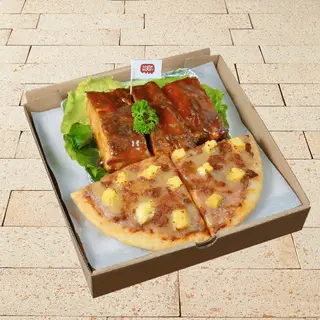 Hình ảnh COMBO SƯỜN + PIZZA 1 NGƯỜI