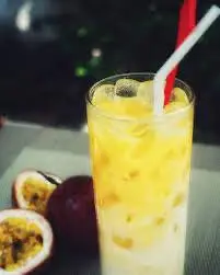 Hình ảnh chanh leo lắc sữa