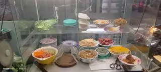 Hình ảnh cơm bì,chả,trứng