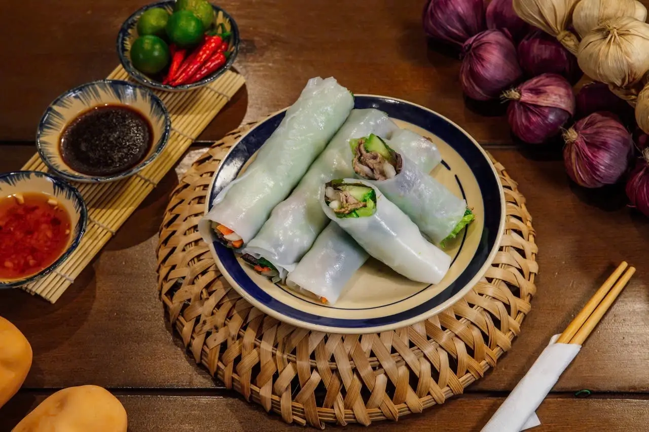 Hình ảnh Phở cuốn thịt bò