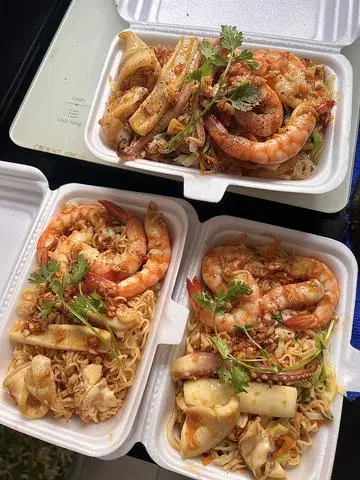 Hình ảnh Miến xào hải sản