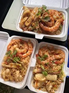 Hình ảnh Miến xào hải sản