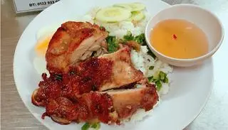 Hình ảnh Cơm gà nướng mật ong