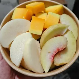 Hình ảnh Hoa quả mix Lê + xoài + Dứa