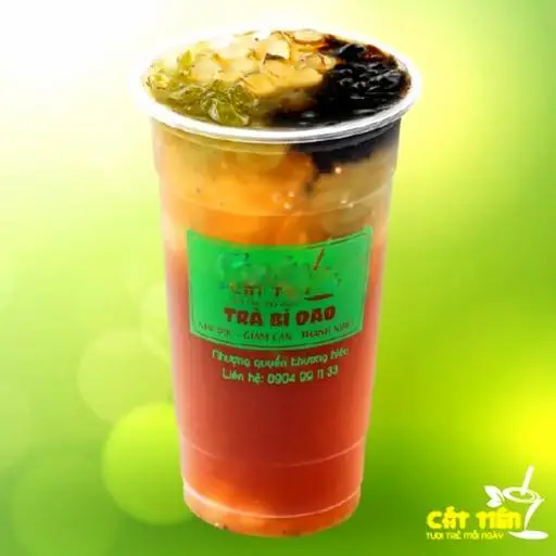Hình ảnh Trà bí đao Cát Tiên full topping