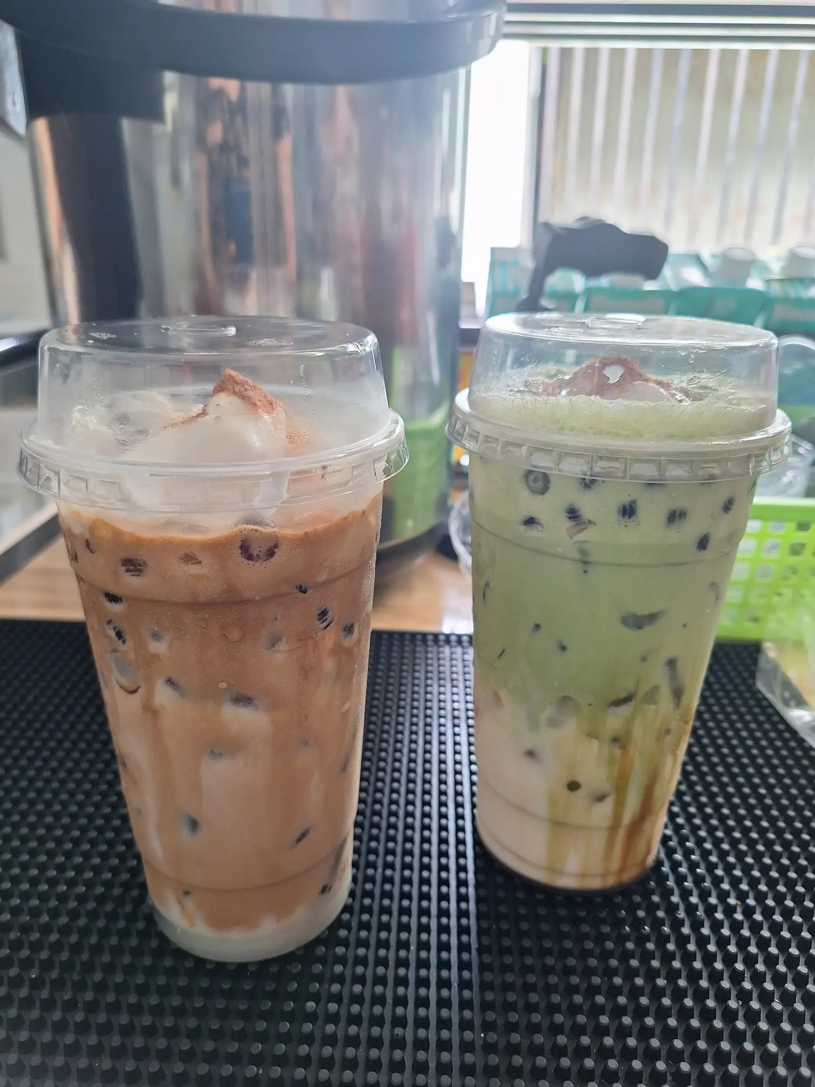 Hình ảnh trà sữa chân châu đường đen sữa tươi .latte. mactch. ly lớn 