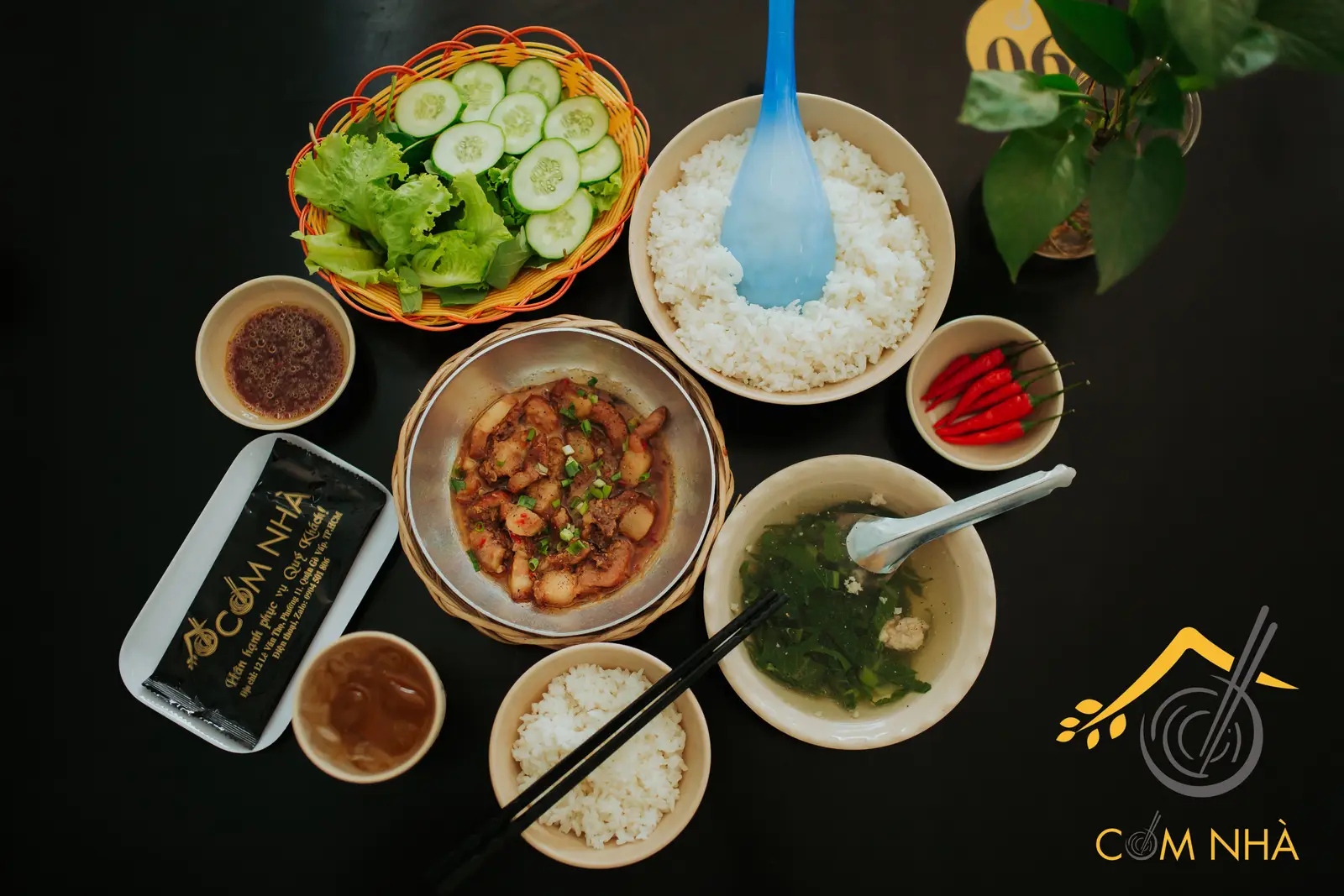 Hình ảnh Cơm Thịt Kho Tiêu