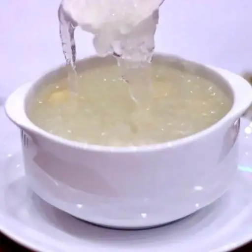 Hình ảnh Tổ yến chưng đường ăn kiêng - táo đỏ hạt sen - thố lớn