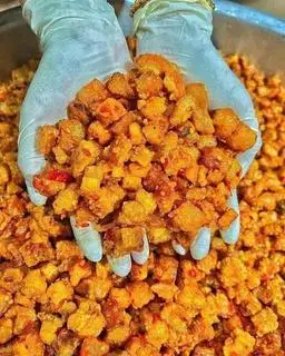 Hình ảnh Mì trộn siêu tóp mỡ