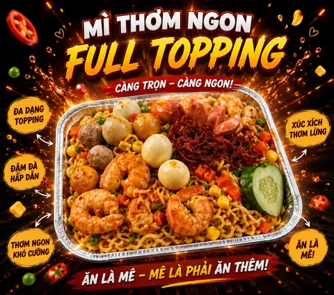 Hình ảnh Mì trộn Full Topping