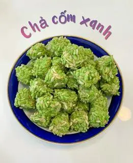 Hình ảnh cốm xanh - 4 viên