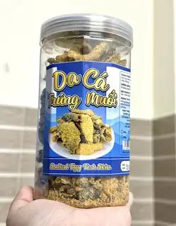 Hình ảnh Da Cá Trứng Muối (250g)