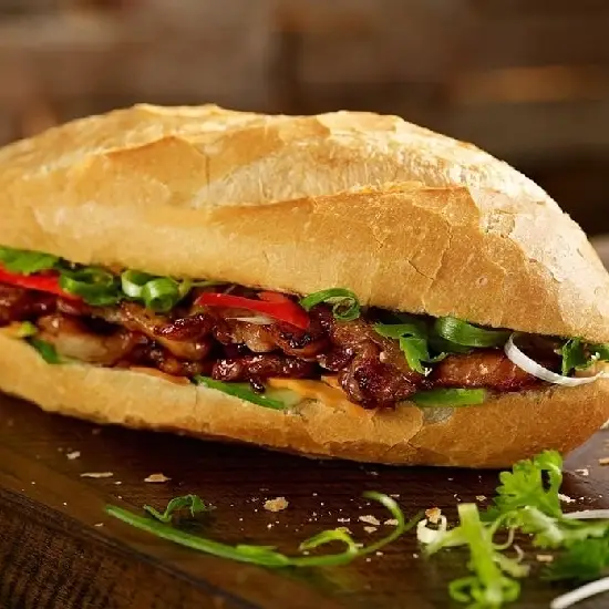 Hình ảnh Bánh mì thịt nướng