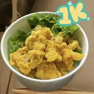 Hình ảnh TẶNG Ly Da Gà rán giòn -củ cải ngâm 