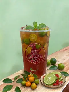 Hình ảnh Hồng trà tắc