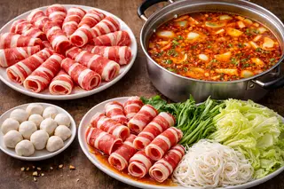 Hình ảnh Lẩu Bò Mỹ Nhúng Thái 288k - 3 4 Người