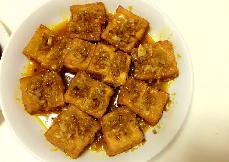 Hình ảnh Đậu hũ chiên sả