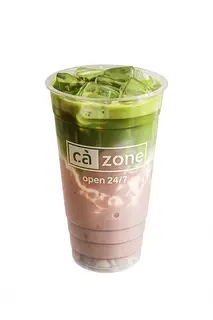 Hình ảnh Matcha sốt khoai môn tím (size M)