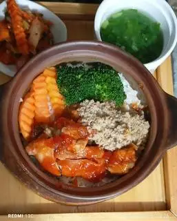 Hình ảnh Cơm gà chiên mắm