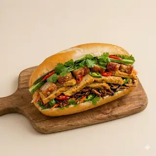 Hình ảnh BÁNH MÌ THẬP CẨM CHAY