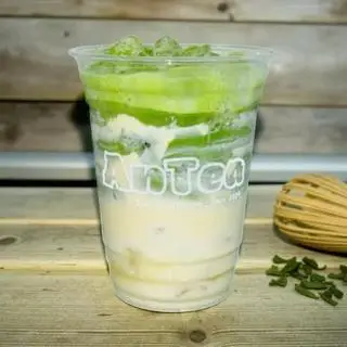 Hình ảnh Matcha latte phô mai