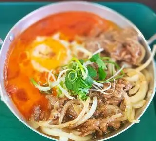 Hình ảnh Bánh mì Bò, Trứng ốp la