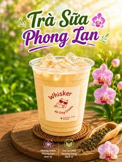 Hình ảnh Trà sữa phong lan