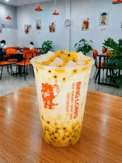 Hình ảnh Sữa chua lắc Chanh leo