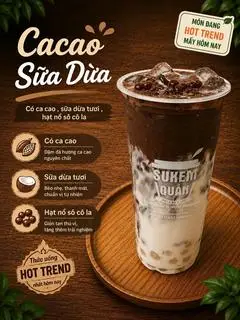 Hình ảnh Cacao sữa dừa