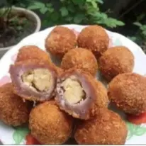 Hình ảnh bánh khoai môn(5v)