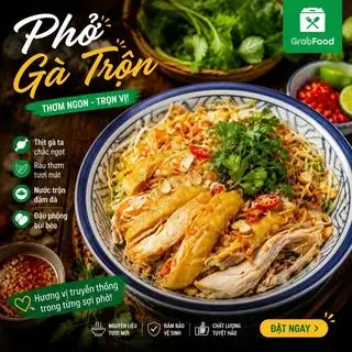 Hình ảnh Phở Gà Trộn