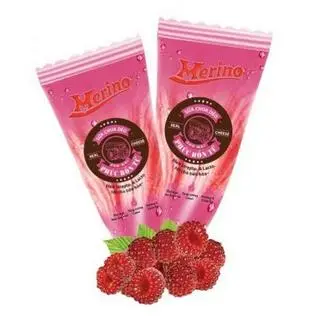 Hình ảnh Kem sữa chua dẻo Merino phô mai phúc bồn tử 50g