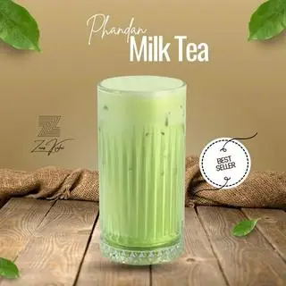 Hình ảnh Trà sữa lá dứa